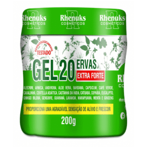 Gel massageador 20 ervas