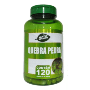 Quebra pedra 100% natural 120 capsulas de 500 mg Original 4 meses