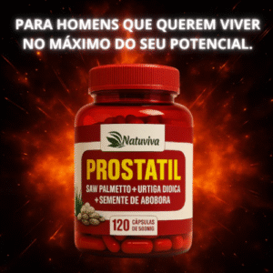 Prostatil - Saw Palmetto+Urtiga Dioica+Semente de Abóbora 500 tramento 40 dias